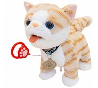 Interactive AI Robot Dog, Robotic Dogs That Act Like Real Dogs - Lick Their Tongues, Simulate Dog Wool, Learn to Speak, AI Robot Dog Toy That Can Walk and Bark #D