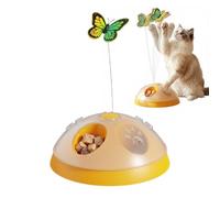 Interactive and fun slow feeder for cats, including