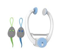 Interactive Automatic Cat Toy | Rechargeable Retractable Kitten Teaser String - Automatic Moving Cat Toys - for Indoor Play Exercise Training Energy Release