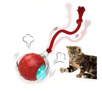 Interactive Automatic catTeaser Ball - 3 Mode Fast Rolling Toy Balls, Automatic catToy Bored Indoor Adult Cats | Hunting Instinct Stimulation, Pouncing Behavior Engagement, Chasing Game Activity,