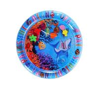 Interactive Baby Crawling Activity Mat Feature Floating Toy for Cognitive Development and Muscle Strengthening Exercise Mat Built-in Floating Toy