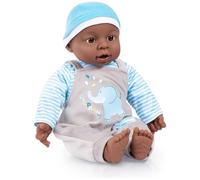 Bayer Design 94001AH Doll with function Interactive Baby, talking, with sound, soft body, ethnic, 40 cm