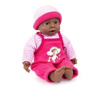 Bayer Design 94001AI Doll with function Interactive Baby, talking, with sound, soft body, ethnic, 40 cm