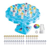 Interactive Balance Game - Frog Puzzle Educational Toys | 61.5cm Animal Stacking Tabletop Set with Skill Functions, Wooden Frame with Creative Features, Preschool Puzzle Category for Travel