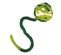 Interactive Ball For Cats | With Bell Inside Soft Hand Woven Colorful Accessory | Furry Balls For Cats,For Play Training Exercise Mental Stimulation Scratching And Climbing At Home