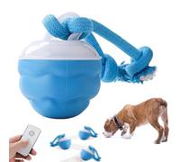 Interactive Ball for Dogs - Automatic Turning Dog Chasing Ball,Puppy Chewing Supplies Quiet Exercise Accessories for Park Grassland Beach Playtime