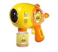 Interactive Barrel Maker For Kids - Cute Duck Bubble Machine With Foam For Outdoor Games, Beach Events, Summer Parties, Backyard Fun And Before Games