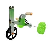 Interactive Bird Bike - Intelligence Training Bicycle, Parakeet Toys for Pets, Cockatoo Tabletop Cycle, Effective Foraging Gear with Metal Build, Imaginative Play Stand for Bird Skill Building