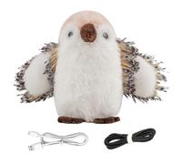Interactive Bird Cat Toy | Realistic Intelligent Kitten Toy Bird,Small Dogs Entertainment Pet Boredom Care Fun Active Play for Friends Kids Family Teen