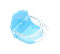 Interactive Bird Feeding Accessory Cage Mount Bowl for Finches Doves Play Gym Toy Cage Accessory for Parrots