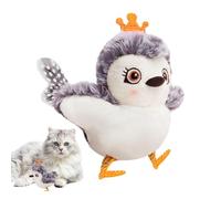 Interactive Bird Toys for Cats, Automatic Flying Bird Cat Play - Electric Cracked Gel Cat Ride Spierti, USB - Innovative Board Toy for Medium Cats, Kittens, Big Cat Toys