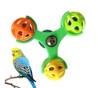 Interactive Bird Toys Fun 360 Degree Rotating Sparrow Enrichment Windmill