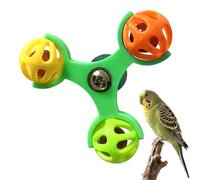 Interactive Bird Toys, Interactive Bite Resistant Mill for Environmental Enrichment | Rotating Wheel Chew Toy for Parrots, Lovebirds, Cockatiels and Parakeets