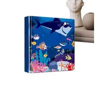 Interactive Books, Animal Illustrations Storybook, Pop Design Kindergarten Learning Activities, for Reading Speech Kids Boy Girl Birthday Kindergarten Travel Home