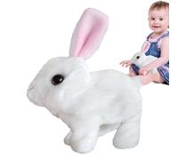 Interactive Bunny - Plush Bunny Toys For Kids Soft Bunnys Plush Toys | Cute Animated Rabbit Toy Fosr, Talking Or Moving Style Play Toy For Boys And Girls | Gift For Birthday, Easter, Or Daily