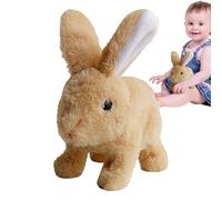 Interactive Bunny - Plush Bunny Toys For Kids Soft Bunnys Plush Toys | Cute Animated Rabbit Toy Fosr, Talking Or Moving Style Play Toy For Boys And Girls | Gift For Birthday, Easter, Or Daily