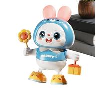 Interactive Bunny Toy - Electric Dancing Rabbit, 48 Dancing Songs, Singing Plush Animal, Playtime Entertainment | Educational Robot Pet For Boys Girls Children Bedroom Nursery Bookshelf