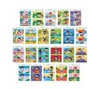 Interactive Cards Find the Differences - Cognitive Development Exercise, Educational Memory Pair Matching Activity, Fifty Unit Set, Content Amount, C
