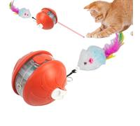 Interactive Cat Ball | Intelligent Kitten Toys Automatic Balls - Safe Pet Entertainment Supplies Exercise Accessories for Lawn Park Backyard Home Balcony Living Room