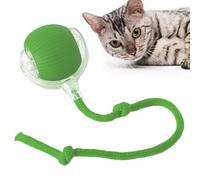 Interactive Cat Ball - Rechargeable Cat Rolling Ball Toy, LED Light-Up Cat Ball | Motion Sensor Cat Ball Toy, Automatic Pet Play Ball, Fun Cat Toy for Indoor Cats, Pet Ball for Active Play