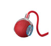 Interactive Cat Ball | Rechargeable Puppy Play | Silicone Cat Mobile Ball Toy with Rope - for Indoor and Outdoor Play, Chasing, Enrichment and Exercise