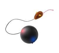 Interactive Cat Ball Toy - 3.15 Inch Smart Sensor Rolling Game | Arctic Velvet And ABS Mobile Cat Toy, Indoor Rolling Ball, Ext