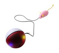 Interactive Cat Ball Toy - 3.15 Inch Smart Sensor Rolling Game | Arctic Velvet And ABS Mobile Cat Toy, Indoor Rolling Ball, Ext