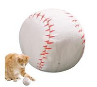 Interactive Cat Ball Toy, Cat Minister Ball Toy, Funny Kitten Toy Balls, Cat Teeth Cleaning Toy, Portable Enrichment Game, Colourful Throwing Bite Activities for Ha