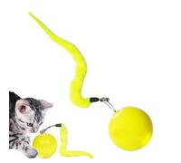 Interactive Cat Ball Toy | Electric Kitten Exercise Supplies,Electric Kitten Teaser Toy,for Trainers Animal Lovers Indoor Outdoor Apartment Bedroom Living Room Park Yard Patio Garden
