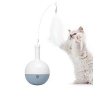 Interactive Cat Ball Toy - Fun Treat Dispenser - Indoor Cat Toys - for Pets Cats and Kittens Playing Time and Exercise at Home Energy Consumption Relaxation