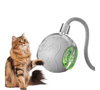 Interactive Cat Ball Toy, Rechargeable Game | Silicone Jumping Ball Cat Toy - Indoor Play, Environmental Enrichment, Exercise, Boredom Stimulation