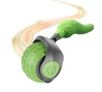 Interactive Cat Ball Toy - Tail Cat Toy, Intelligent Rolling Cat Toy that Chases the Tail Ball, Intelligent Teasing Ball with Movable Cat for Indoor Travel