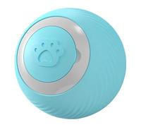 Interactive Cat Ball - USB Rechargeable Light Up Rolling Toy, Intelligent Automatic Motion Silicone Kitten Play Device Encourage Active Hunting Instincts | Smart Sensor Driven for Indoor