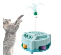 Interactive Cat Feeder - Slow Feeding Bowl | Multifunctional Slow Feeder Toy, Interactive Toy for Self-Entertainment and Boredom Relief