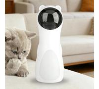 Interactive Cat Laser Toy 2025, 5 Modes, Rotating Motion, Quiet Motor, Battery Powered,Smart Electric Pet Play Device