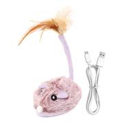 Interactive Cat Mouse Toy - Moving Animal Toy for Cats, Engaging Chew Toy for Indoor Kittens | Realistic Mice for Cats Kittens