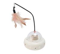 Interactive Cat Pen Toy, It Relieves the Automatic Cat to Toy of Intelligent Boredom Detection with Wands for Inner Kitten Kitten Feathers