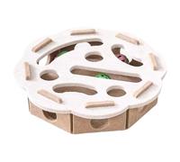 Interactive Cat Puzzle - Felt Ball Toy, Feline Brain Training Box | Smart Enrichment Activity For Indoor Outdoor Home Garden Backyard Patio Balcony Exercise Focus Reward Play Skills Growth Go