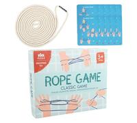 Interactive Cat’s Cradle - Finger String Game, Elastic Cotton Rope for Hand Tricks and Puzzle Play | Home, School, Outdoor, Kids, Teens, Dexterity Training, Coordination, Fun, Portable, Durable Toy