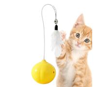 Interactive Cat Toy - 7.5 x 24cm Interactive Pet Play Stick, Touch Activated Kitten Toy | Loneliness Aid Solution for Small Kitten Yards Gardens Lawn Indoor Booty