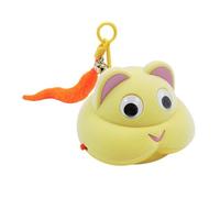 AWHAO Interactive Cat Toy Automatic Cat Teaser Toy with Automatically Sense Obstacles Game for Bored Indoor Adult, Yellow