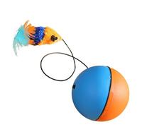 Interactive Cat Toy - Automatic Moving Pet Plaything with Smart Remote Control for Indoor and Outdoor Use Suitable for Small to Large Dogs and Cats (A, One Size)