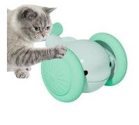 Interactive Cat Toy Ball - ABS TPU 7.5x4cm Smart Rolling | Electric Cat Tōy with LED Lighting, Indoor Exercise Play, Kitten Training Fun | Automatic Pet Toy Home Alone Boredom Relief Activity Play