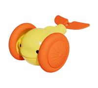 Interactive Cat Toy Ball - ABS TPU 7.5x4cm Smart Rolling | Electric Cat Toy with LED Lighting, Indoor Exercise Game, Fun Kitten Training | Automatic Cat Toy