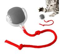 Interactive Cat Toy Ball - Colorful Rolling Design, Fast Moving Pet Play Item, Agile Activity Ball | Engaging Entertainment Toy with Movement Mechanism Fun Exercise Tool for Indoor Adult Cats Play