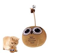 Interactive Cat Toy Ball Kitten Sound Catnip Play Ball with Bell
