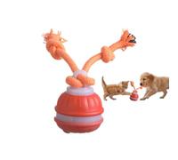 Interactive Cat Toy Ball,Motion Activated Automatic Moving Balls Toys with Music,Interactive Leaking Slow Feeder Chew Toys,Self Rotating Balls,Electric Ball Pet Toy for Indoor Cat