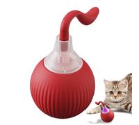Interactive Cat Toy Ball - Rechargeable Electric Distractor, Interactive Cat Toy with Electric Ball - for Small Medium and Large Cats Living Room Bedroom Garden Balcony