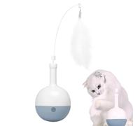 Interactive Cat Toy | Ball Toys Indoor Playmate Moving Play Toy,Multi-Functional Intelligent Interactive Kitten Toys for Bored Cats Mental Stimulation
