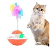 Interactive Cat Toy Ball,Track Toy with and Bell | Pet Exercise Toy for Study Room, Cat House, Pet Shelter, Tent